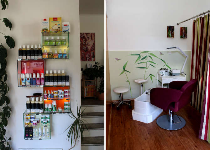 Salon Doris Rüdiger, Natur von Kopf bis Fuß